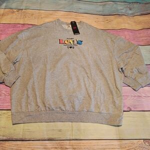 Levi's XL Gray Oversized Sweatshirt #0588